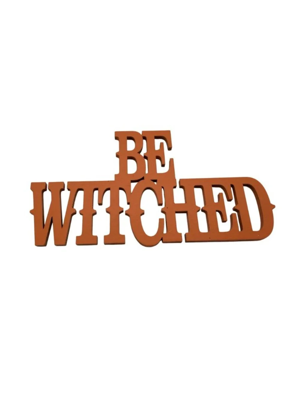Lot of Six Halloween & Witch Theme Household Decor with Glitter Accents